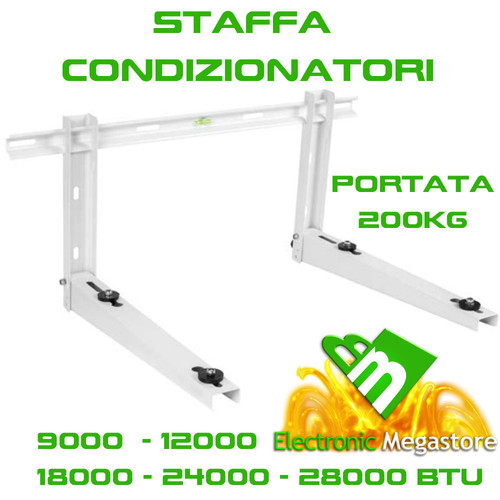 Staffa per condizionatore - staffa,